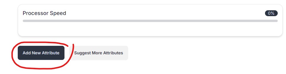 Add New Attribute