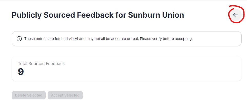 Return to product page